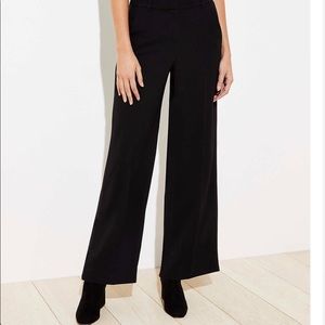 Loft Wide Leg Tuxedo Pants